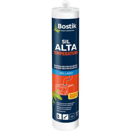 Silicona para altas temperaturas Bostik Sil 300 ml