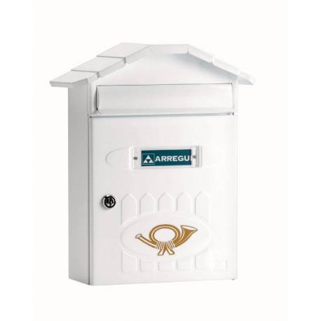 BUZON EXTERIOR ACERO COMPACT BLANCO [BUZO0413] - 24,240