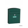 Buzón exterior de acero compact color verde