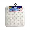 ALFOMBRA DUCHA CAUCHO BLANCO 54X54