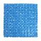 Alfombra ducha PVC Marelia color azul 54X54