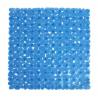 Alfombra ducha PVC Marelia color azul 54X54
