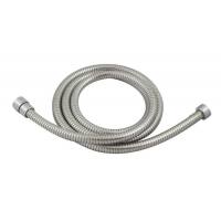 Flexo de ducha extensible de acero inoxidable de 1.70 a 2 m color cromo