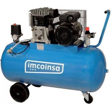 Compresor monofásico 3HP, CALDERIN 100 Litros- IES AIR