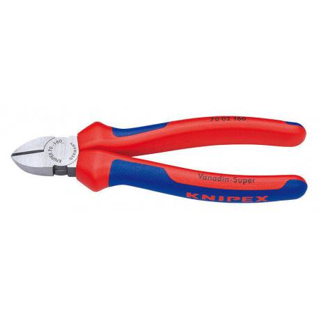 Alicate Knipex profesional 70 02 de corte diagonal y mangos forrados