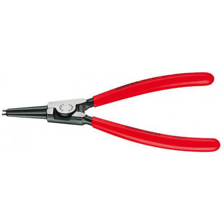 Alicate Knipex 46 11 A3 de puntas rectas para circlips Seeger exteriores