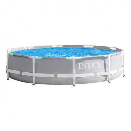 Piscina portátil redonda Prism Frame con depuradora 305 x76 cm Intex