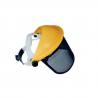 Casco con pantalla protectora para desbrozadoras