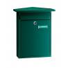 Buz&oacute;n exterior de acero home color verde