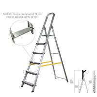 Escalera aluminio doméstica Maurer profesional