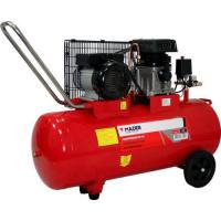 Compresor de aire con correas Mader motor monofásico 2.75 Hp 100 Lt