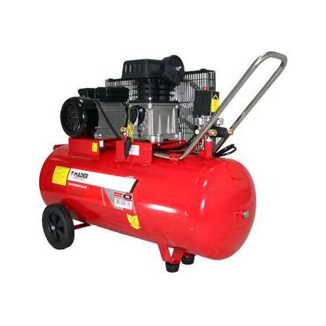 Compresor de aire monofásico con correas Mader Power 3.0 Hp 100 Lt