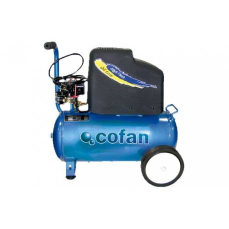 Compresor de aire sin aceite Cofan monofásico 2.0 Hp 25 Lt