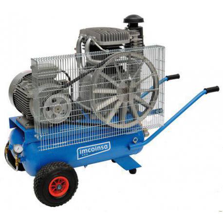 Compresor Imcoinsa monofásico 0438 Imgot 10.0 Hp 2x24 Lt marcha en vacio