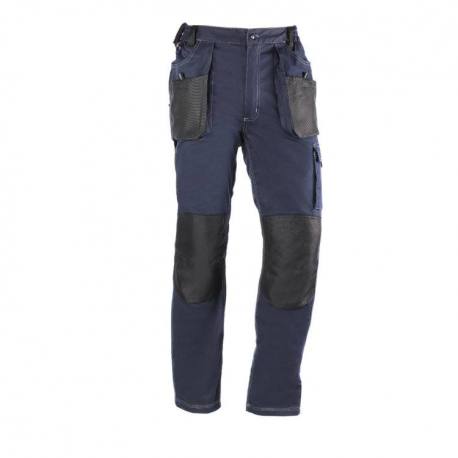 Pantalon de trabajo multibolsillos Juba Flex marino negro