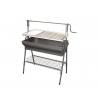 Barbacoa Alpis Santana 80 cm con parrillla y plancha elevable inoxidable
