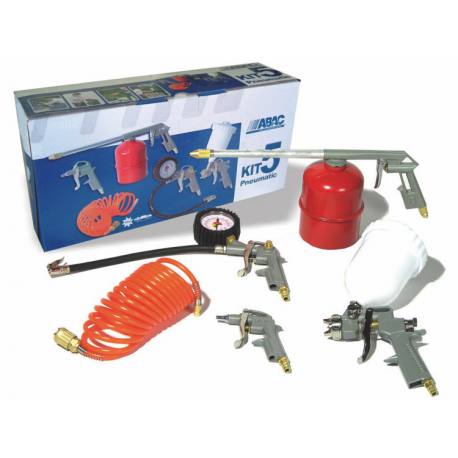 Kit de herramientas y accesorios de neumática Abac 5 piezas 8973005546