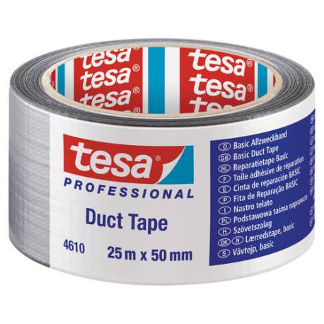 Cinta americana profesional Tesa Duct Tape 4610 25 mt x 50 mm