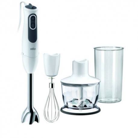 Batidora Braun Minipimer MQ 3135WH Sauce 750 W + picadora 500 Ml