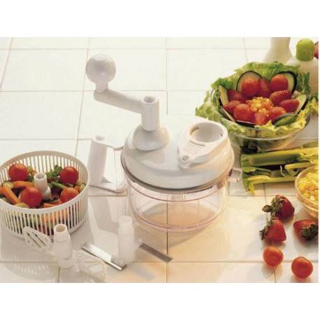 Picadora batidora manual para verduras Dintex 40-100