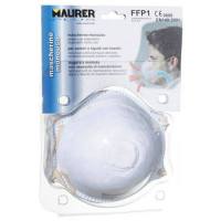 Mascarilla Maurer FFP1s con válvula (Blister 3 unidades)