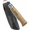 Navaja Opinel Viroblock con hoja de acero inoxidable de 85 mm y funda