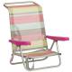 Silla de playa Alco Fibreline 604ALF con asa y patas bajas