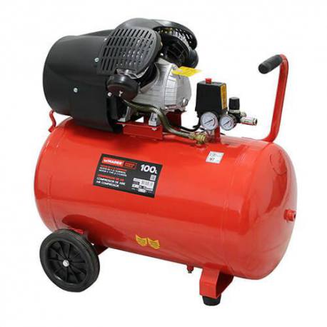 Compresor de aire cilindros en V Mader Power 3 Hp 100 Lt 316 L/min