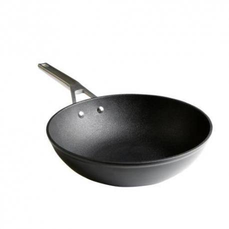 Wok de aluminio forjado 28cm.