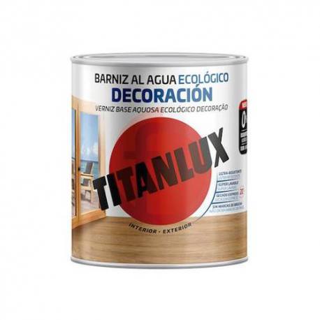 Barniz eco brillante color caoba Titan