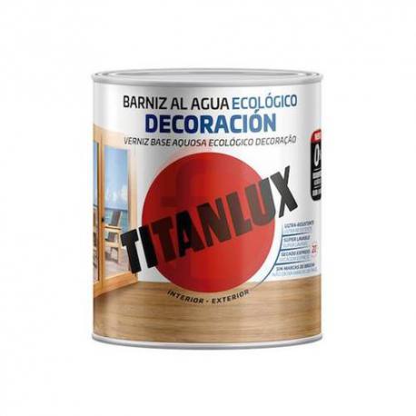 Barniz eco satinado Color Teca Titan