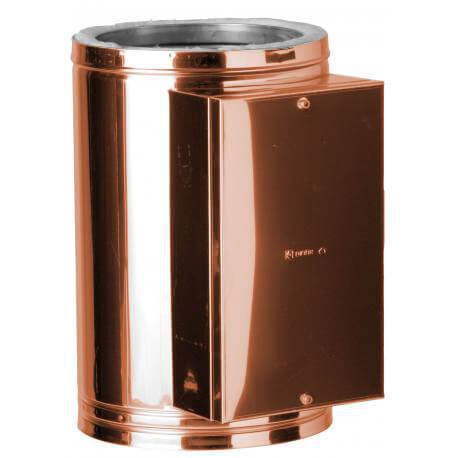 Módulo con puerta de inspección tubería aislada Dinak DW 316L-Cobre