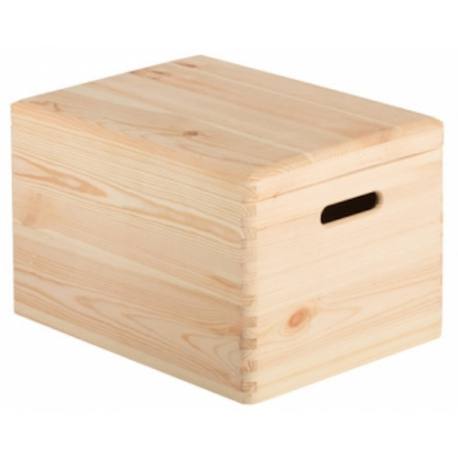 Caja de madera pino sin barnizar 40x30x23 cms
