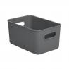 Cesta de ordenaci&oacute;n gris 5 lts 13x27.2x18.1 cms