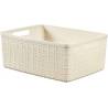 Caja Jute cuadrada 28x15x36 cm 12 lts