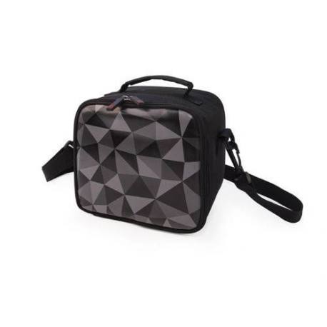 Bolsa Lunchbag Freestyle negra 2 herméticos 0,6 lt