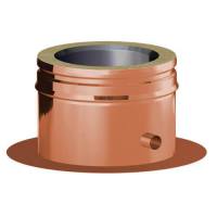 Placa base con desagüe tubería Dinak DW 316L-Cobre