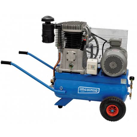 Compresor Imcoinsa monofásico 0434 Imgot 4 Hp 2x24 Lt marcha en vacio