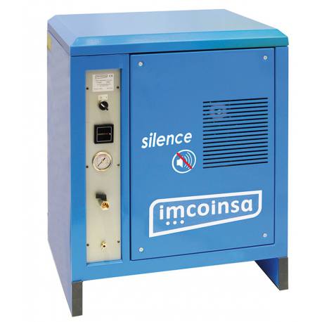 Compresor de correas Imcoinsa monofásico 04821 2 Hp calderín 24 Lt