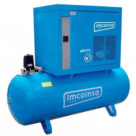 Compresor insonorizado trifásico Imcoinsa 04875 7.5 Hp 500 Lt