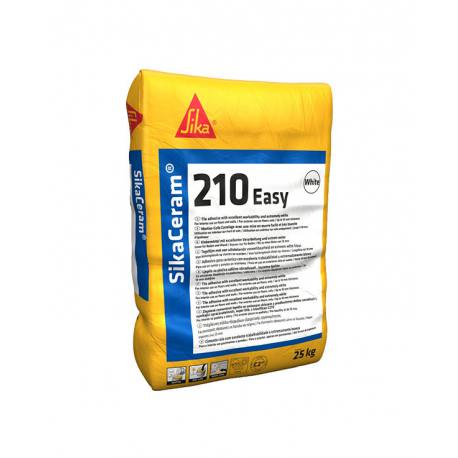 Adhesivo cementoso Sika Ceram-210 Easy 25 Kg