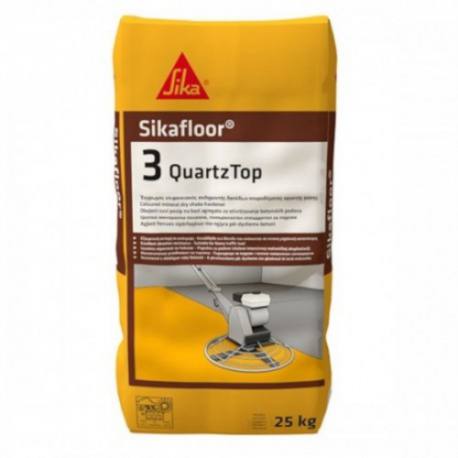 Sikafloor-3 Quartztop ES Gris cemento Endurecedor superficial en polvo 25Kg
