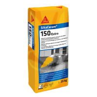 Adhesivo cementoso Sika Ceram-150 Extra Gris 25 Kg
