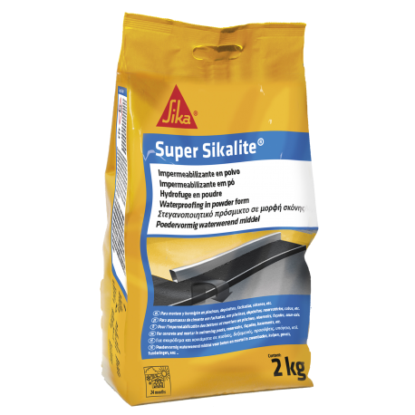 Impermeabilizante Super Sikalite Blanquecino 2Kg