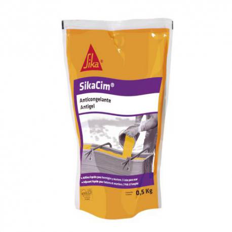 Aditivo anticongelante de morteros Sikacim 0,5 Kg