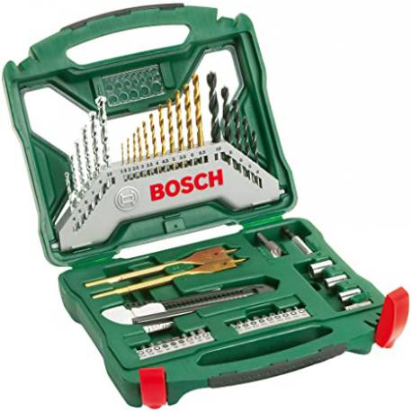 Maletín de accesorios Bosch 50 piezas para taladrar y atornillar