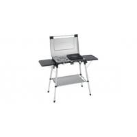 Cocina a gas portátil con patas Campingaz Xcelerate 600 SG dos fuegos + grill