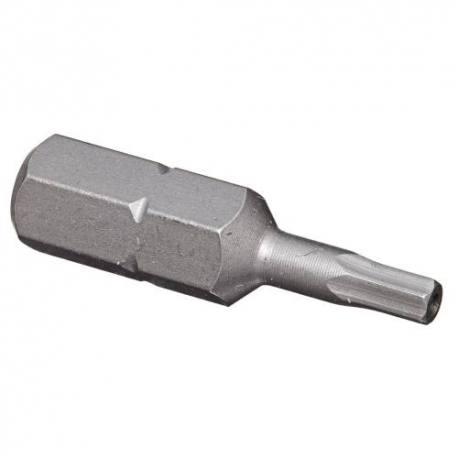 Punta de atornillar tipo Allen inviolable 1/4 caja de 5 unidades