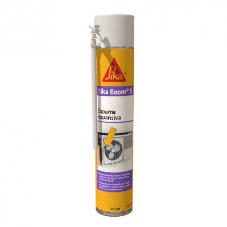 Espuma poliuretano Sika Boom 750 ml. Sistemas de fijación