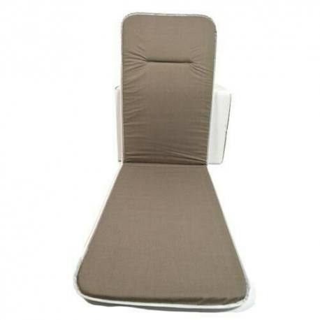 Cojín action tumbona 185 x 55 x 2.5 cm taupe Cojín action tumbona 185 x 55 x 2.5 cm taupe
